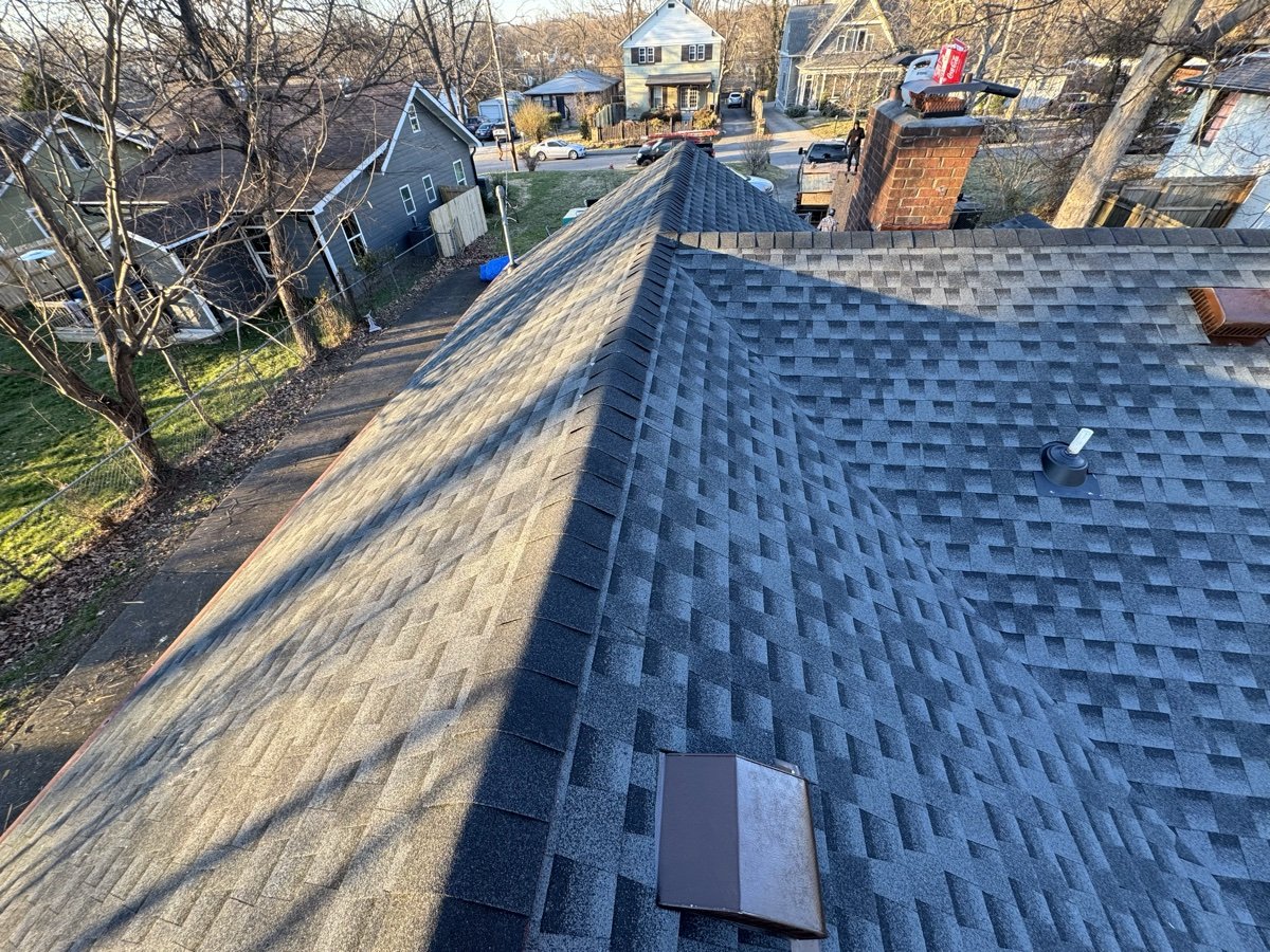 Roof ridge detail Nashville TN